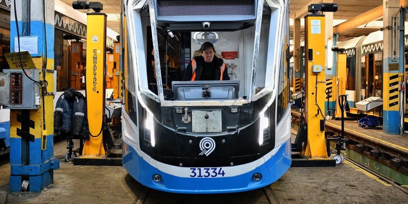 Мойка трамваев