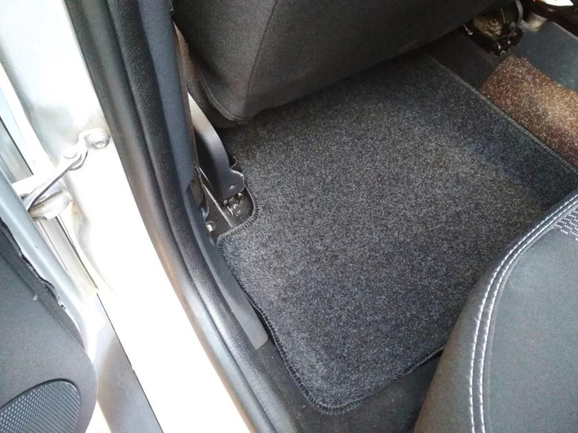 Ворсовые коврики Рено Дастер