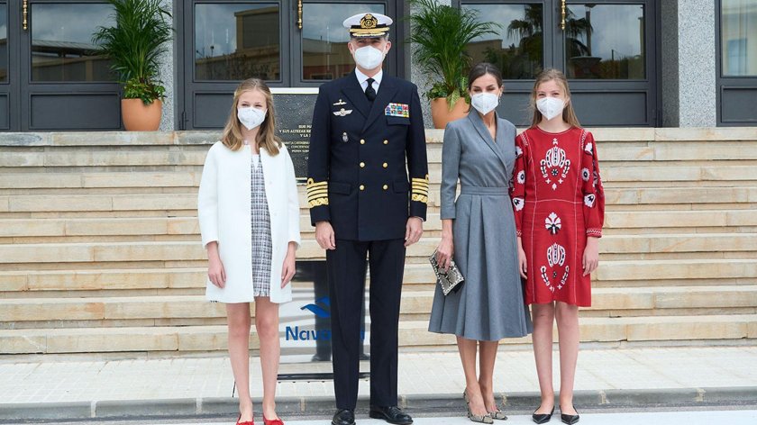 Королева Летиция и Король Филипп vi