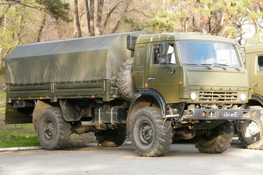 КАМАЗ 4350 военный