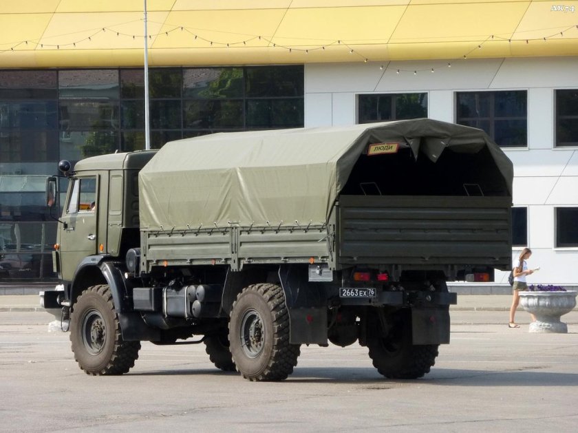 КАМАЗ-4350 4х4 Мустанг