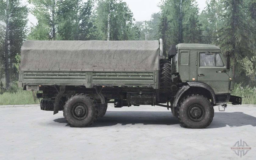 КАМАЗ 4350 бортовой