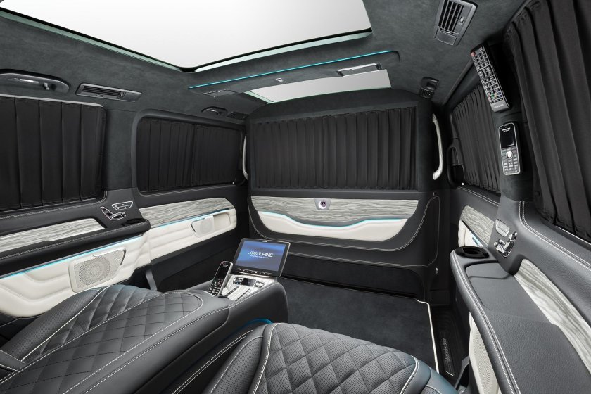 Отделка салона микроавтобуса