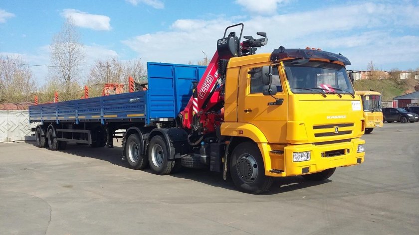 КАМАЗ манипулятор 12 метров