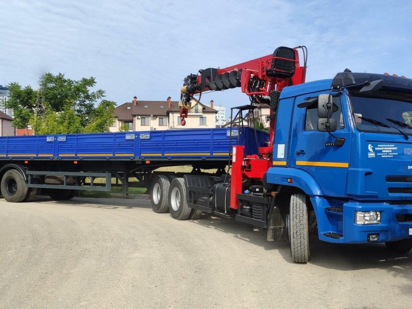 КАМАЗ 65117 С Horyong hrs216