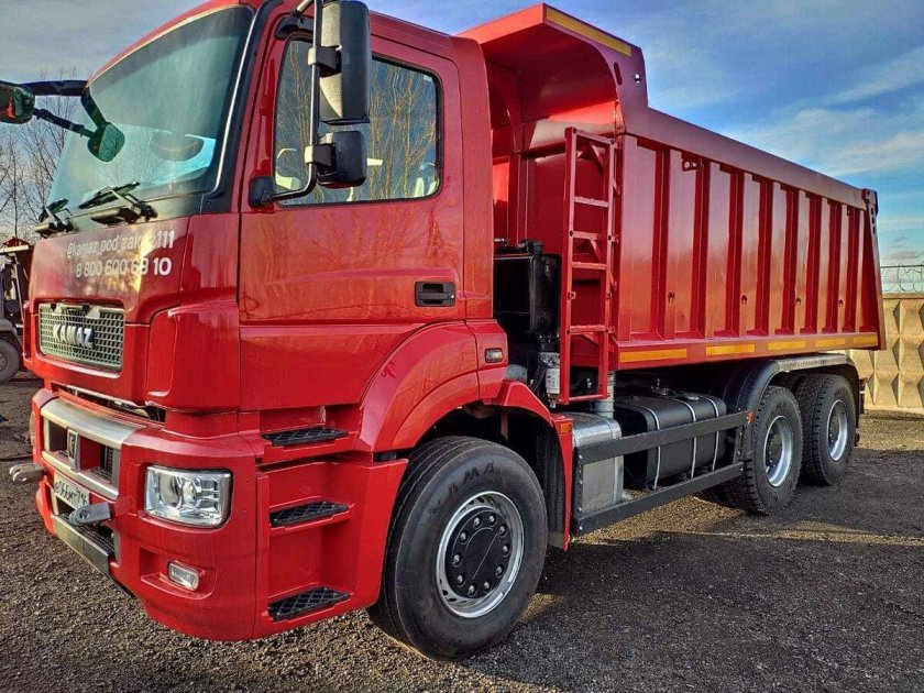 КАМАЗ 6520 Люкс самосвал со спальником