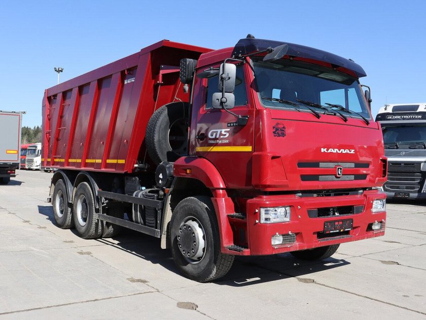 КАМАЗ самосвал 8х4 65801