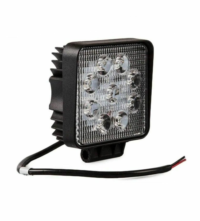 Фара светодиодная 27w, 9 led