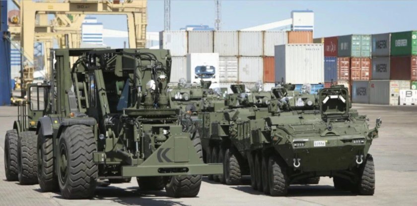 Армия Канады техника