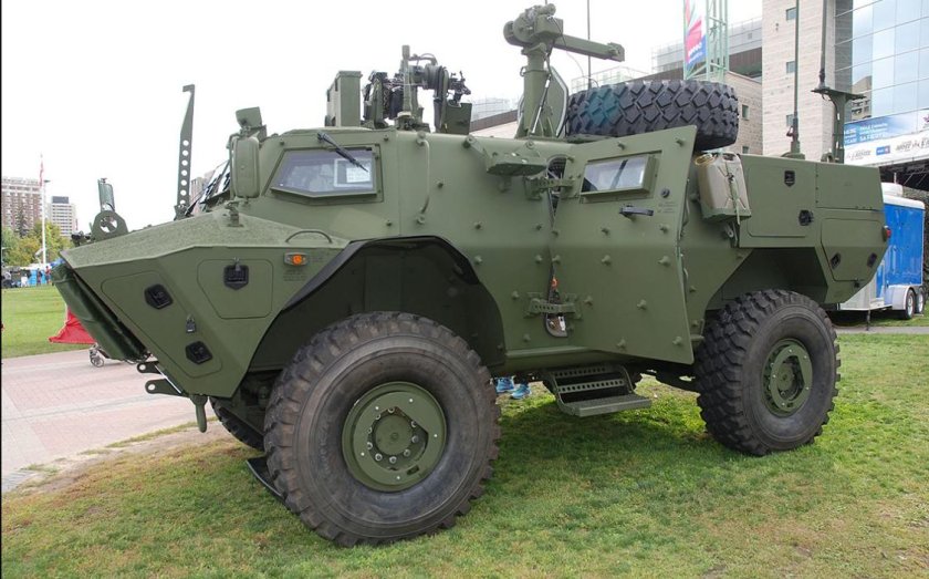 Textron Tactical Armoured Patrol vehicle