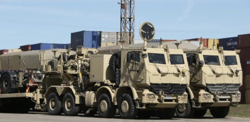 Канадские войска техника