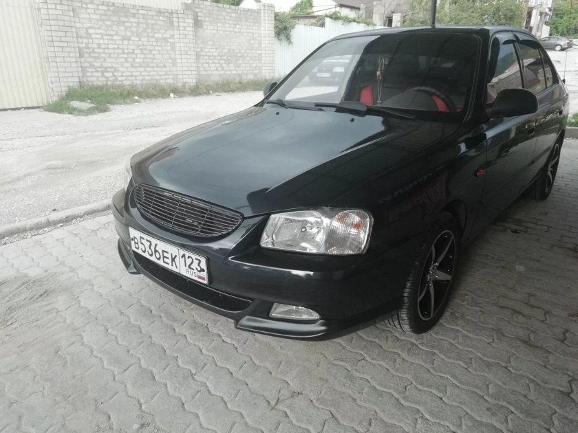 Клыки Hyundai Accent