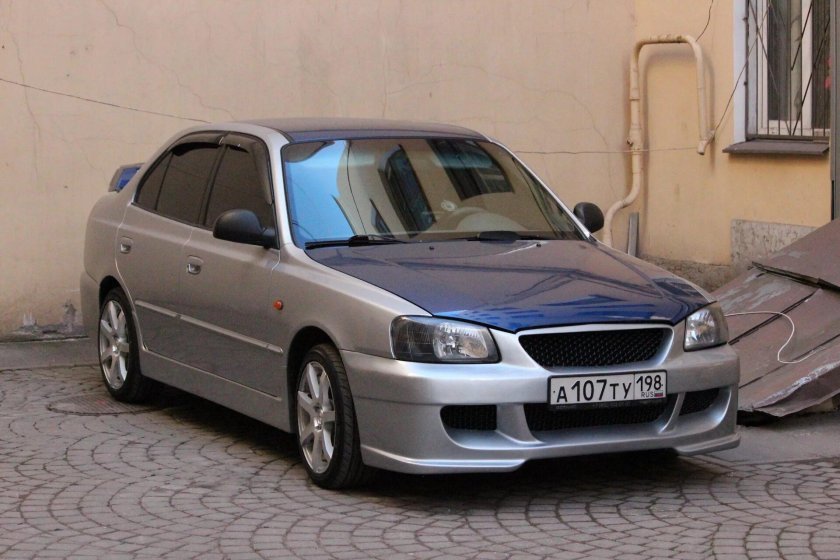 Hyundai Accent 2008 обвес