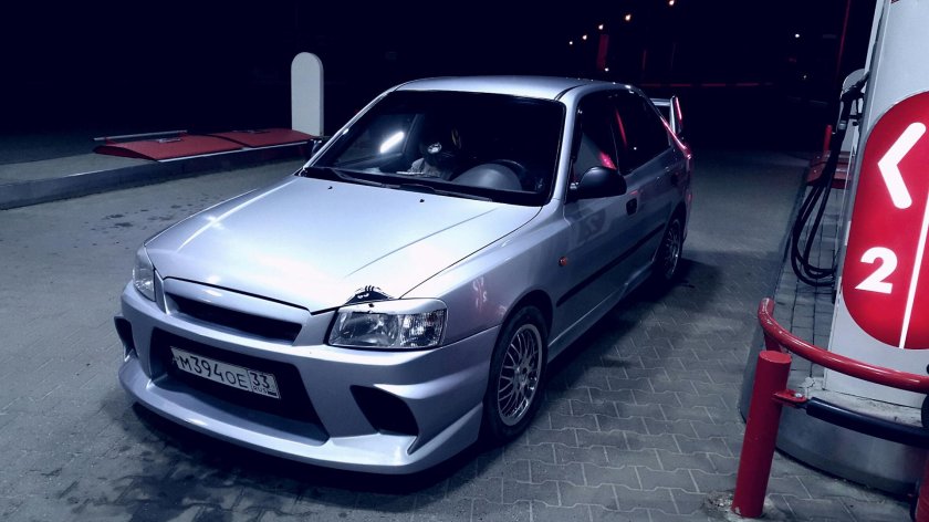 Hyundai Accent 2007 обвес