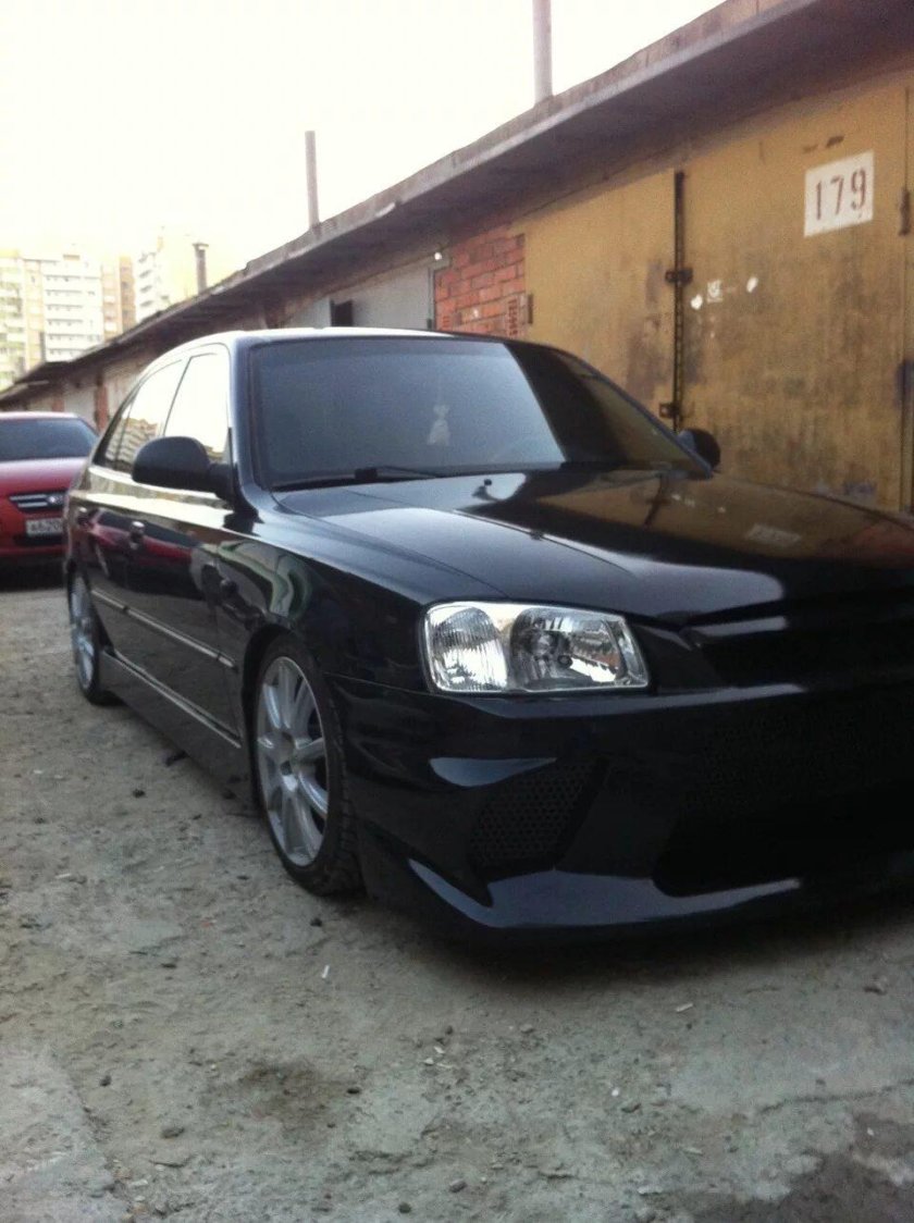 Тюнинг Хендай акцент 2008