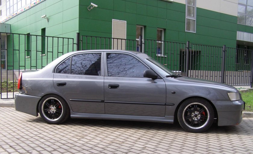 Hyundai Accent 2 тюнинг