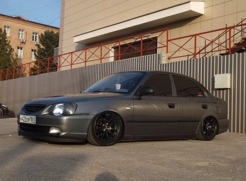 Hyundai Accent 2007 стенс