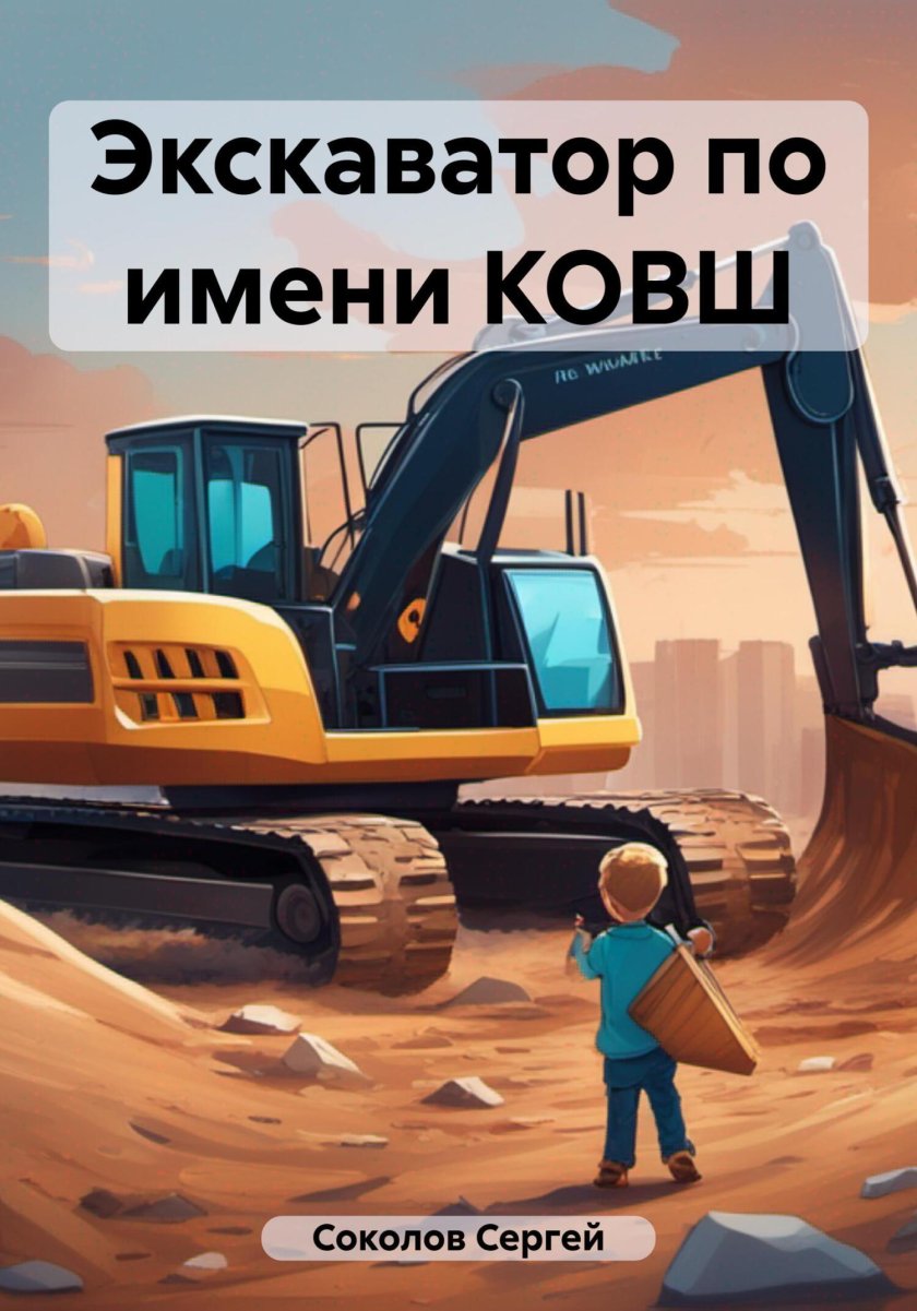 Книжка про экскаватор