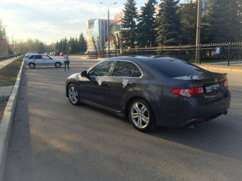 Хонда Аккорд 8 серый