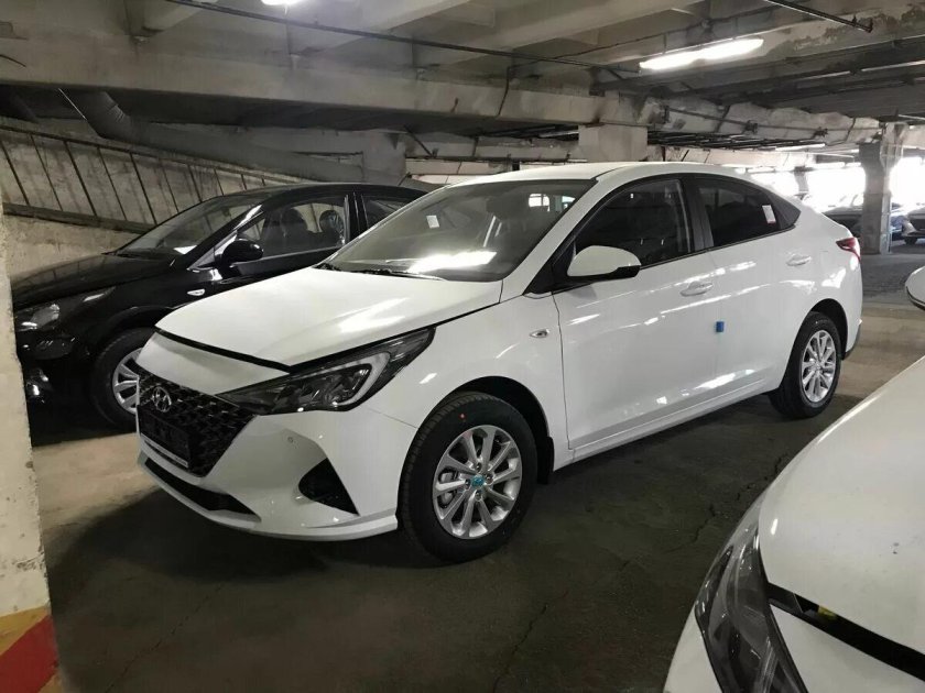 Hyundai Solaris 2020 белый