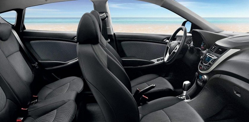 Hyundai Solaris 2014 салон