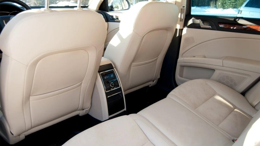 Суперб кожаный салон