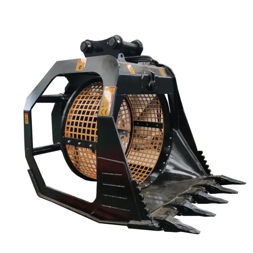 Вибрационный ковш для экскаватора просеивающий