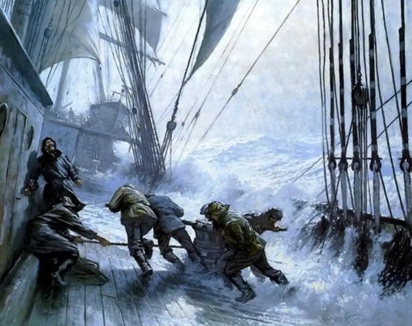 John Michael Groves художник-маринист