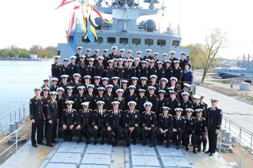 Фрегат "Адмирал Григорович" экипаж