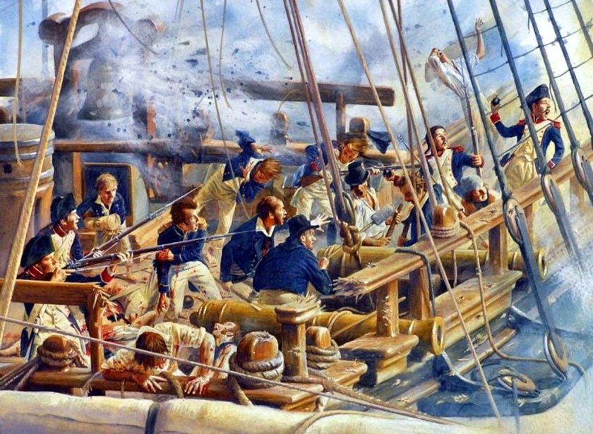 Трафальгарское сражение 1805 Нельсон