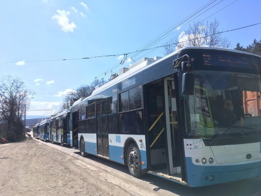 Троллейбус 52 Симферополь Ялта
