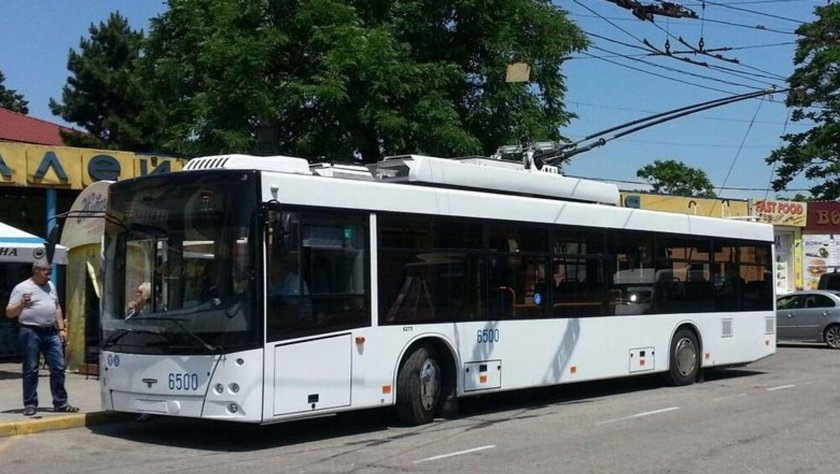 Симферополь троллейбус СВАРЗ