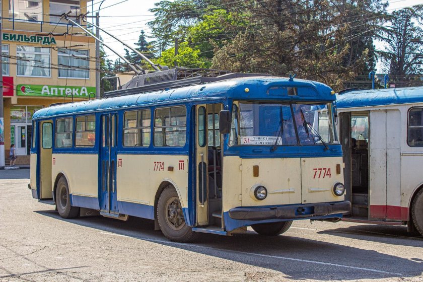 Троллейбус 52 Симферополь Ялта