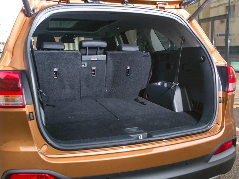 Киа Соренто Прайм 2017 багажник