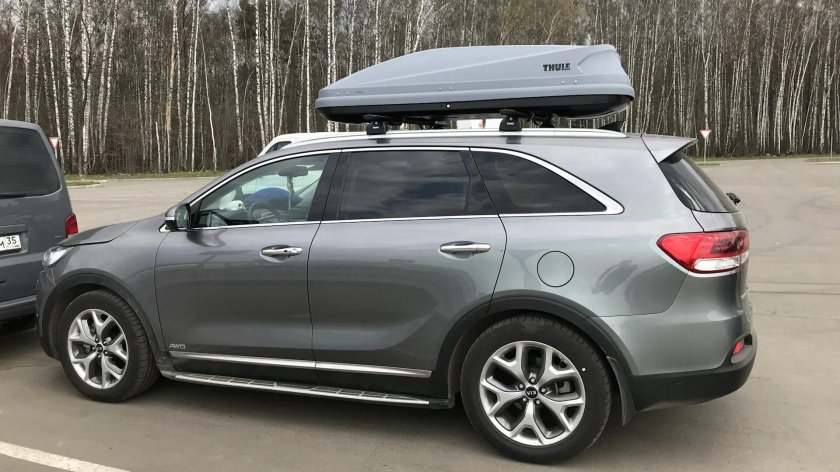 Багажник на крышу Киа Соренто Прайм