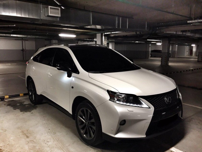 Lexus RX 2014 белый