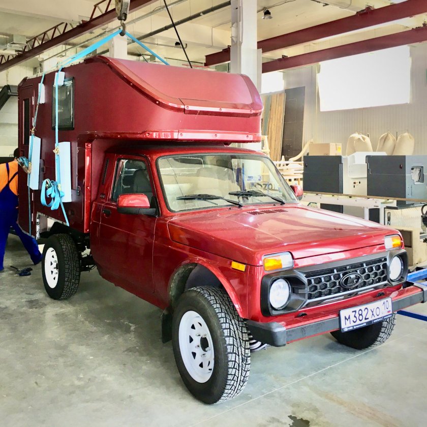 Нива пикап автодом