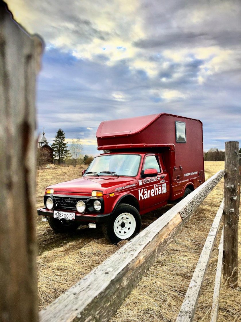 Нива пикап автодом