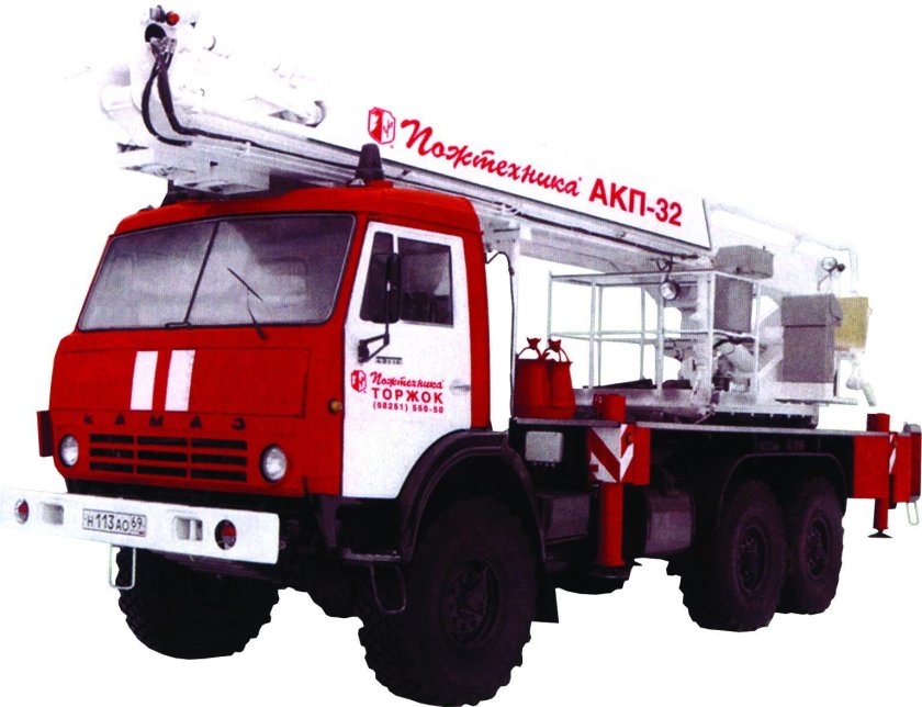 АКП 32 КАМАЗ 43118 пожарная техника