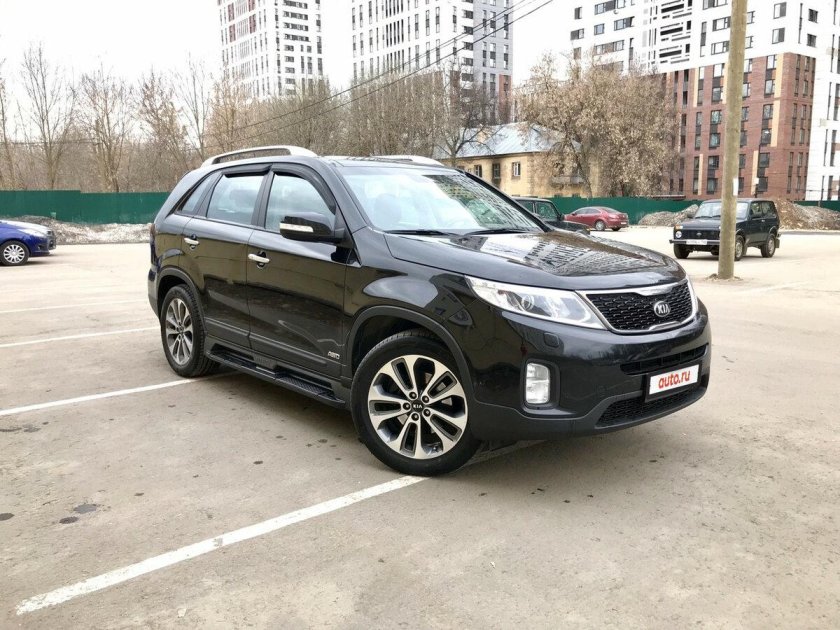 Kia Sorento 2013 черный