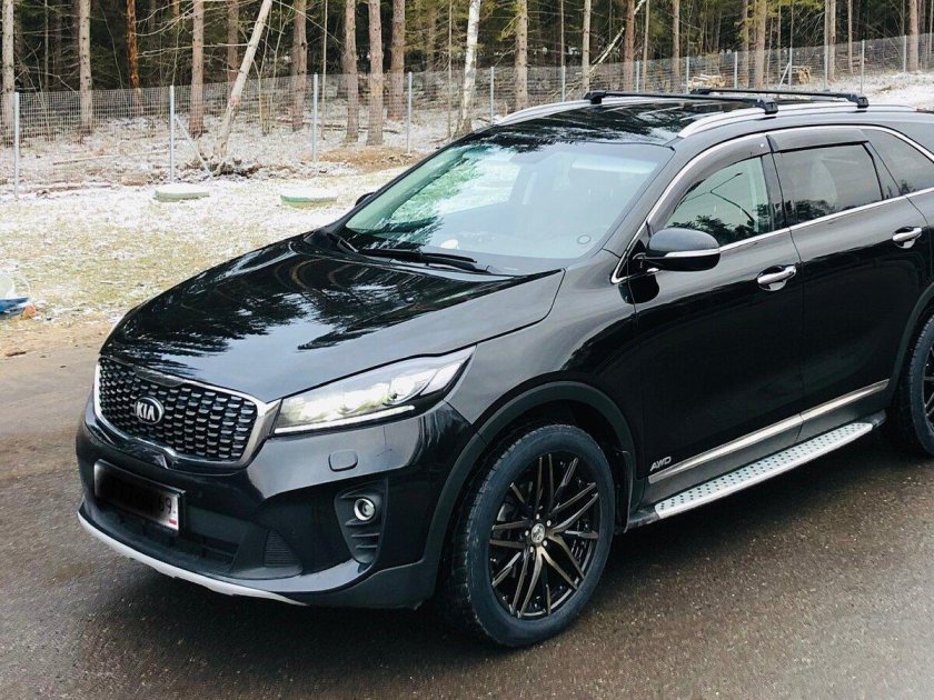 Kia Sorento Prime 2018 черный