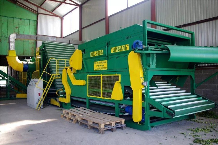 Хмелеуборочный комбайн