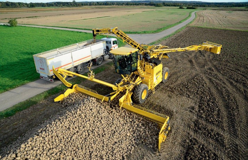 Ропа погрузчик свеклы