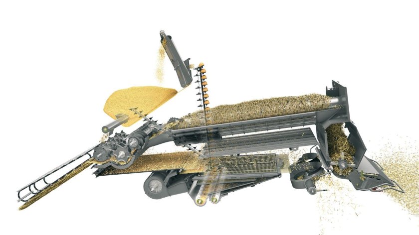 Молотилка CLAAS Tucano