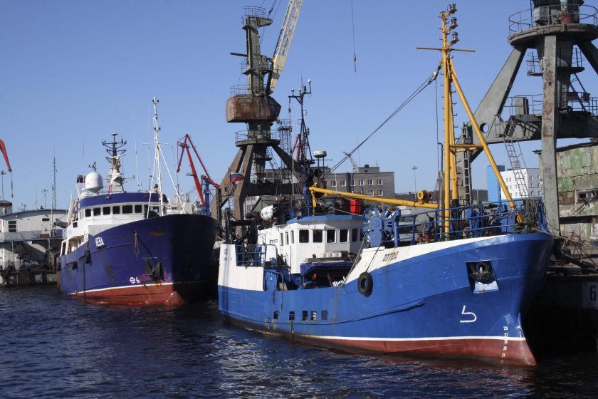 Морской рыбный порт Мурманск