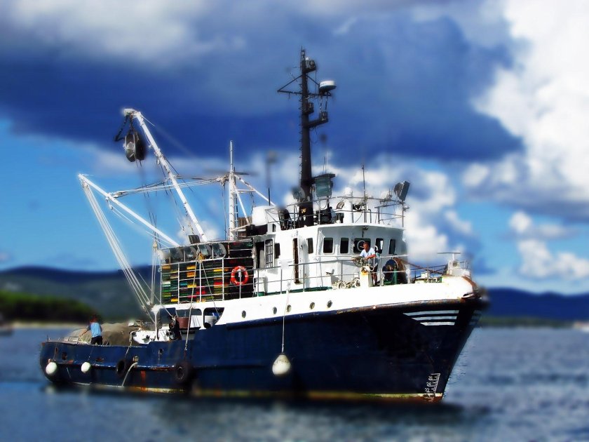 Судно Ирбис краболов