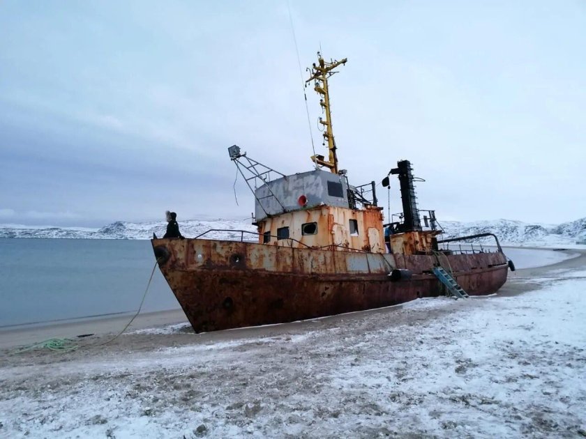 Териберка корабли