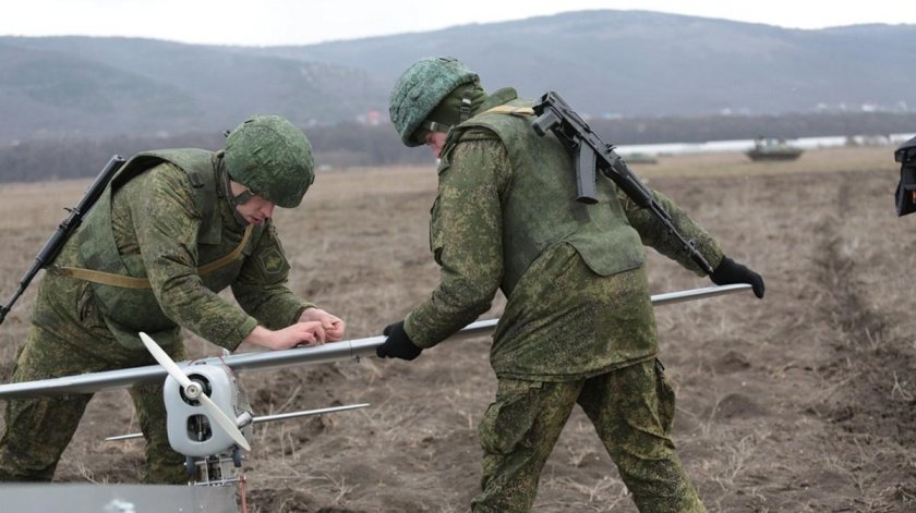 Разведка местности БПЛА