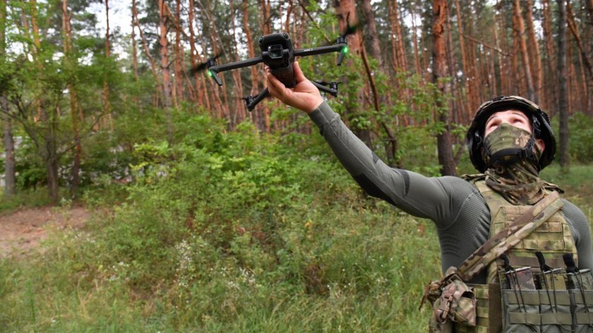 Квадрокоптер военный