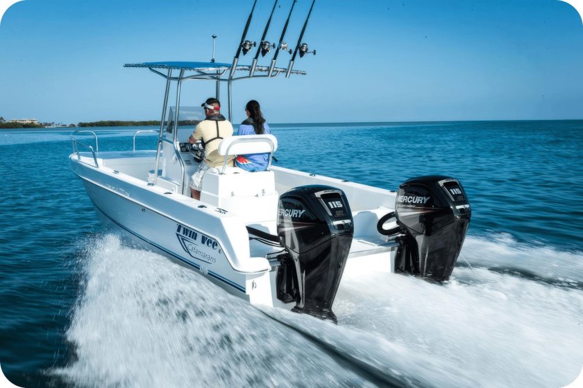Mercury моторы катер